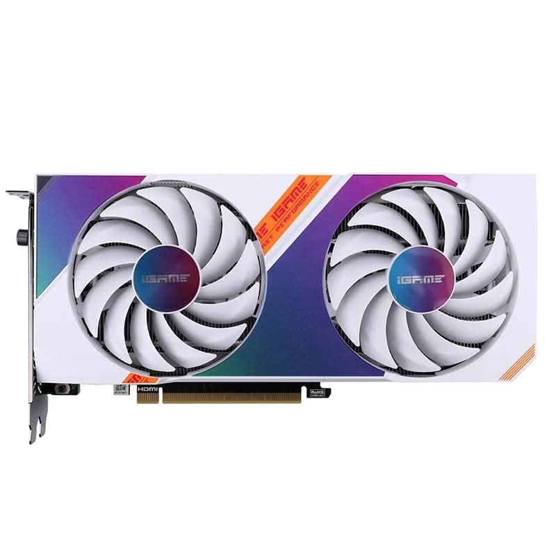 COLORFUL GEFORCE RTX 3050 8GB IGAME ULTRA OC DUO GRAPHIC CARD WHITE - SWIFT PERIPHERALS107733