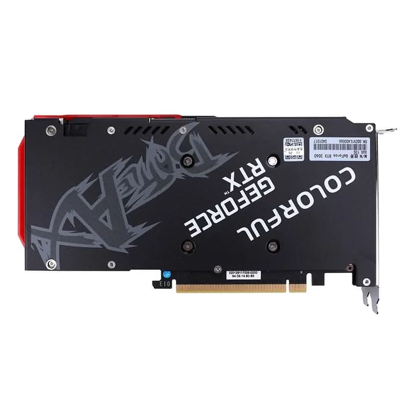 COLORFUL GEFORCE RTX 3060 12GB BATTLE AX DUO GRAPHIC CARD - SWIFT PERIPHERALS106728