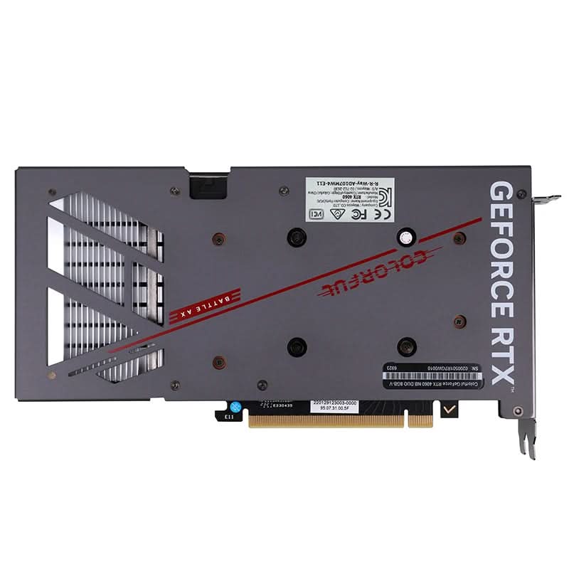 COLORFUL GEFORCE RTX 4060 8GB BATTLE AX DUO GRAPHIC CARD - SWIFT PERIPHERALS1086481