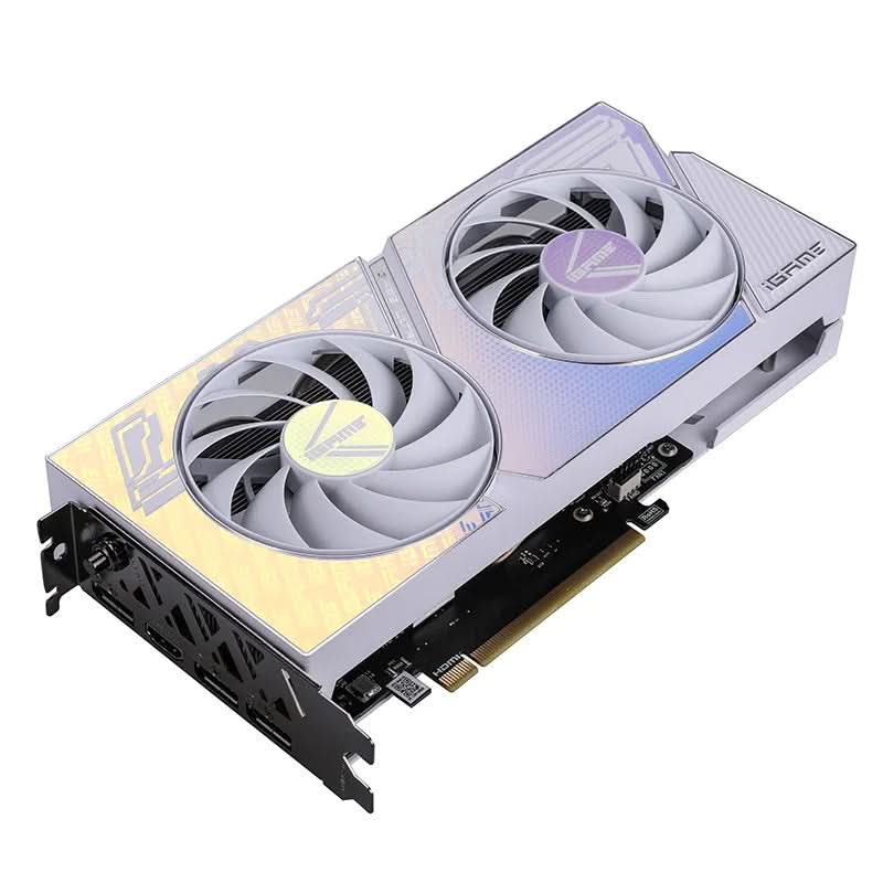 COLORFUL GEFORCE RTX 4060 8GB IGAME ULTRA OC DUO GRAPHIC CARD WHITE - SWIFT PERIPHERALS1086482