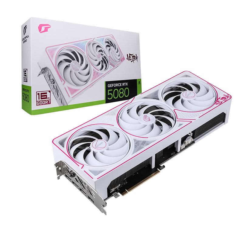 COLORFUL IGAME GEFORCE RTX 5080 ULTRA W OC 16GB - V WHITE GRAPHIC CARD - SWIFT PERIPHERALS1092155