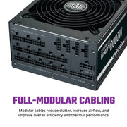 COOLER MASTER 2000W M2000 80 PLUS PLATINUM FULLY MODULAR SMPS - SWIFT PERIPHERALS104645