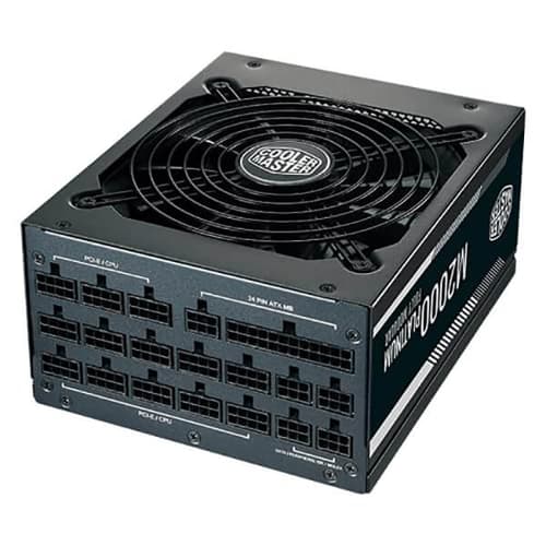 COOLER MASTER 2000W M2000 80 PLUS PLATINUM FULLY MODULAR SMPS - SWIFT PERIPHERALS104645