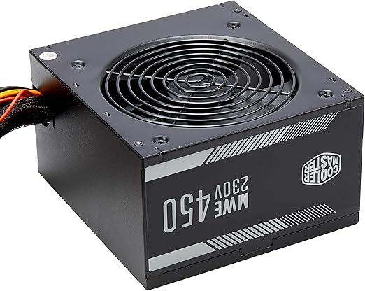 COOLER MASTER 450W MWE450 80 PLUS BRONZE NON MODULAR SMPS - SWIFT PERIPHERALS101784
