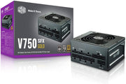 COOLER MASTER 750W V750 SFX 80 PLUS GOLD FULLY MODULAR SMPS - SWIFT PERIPHERALS101792