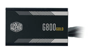COOLER MASTER 800W G800 80 PLUS GOLD NON MODULAR SMPS - SWIFT PERIPHERALS1082460