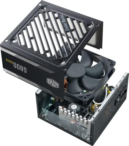 COOLER MASTER 800W G800 80 PLUS GOLD NON MODULAR SMPS - SWIFT PERIPHERALS1082460