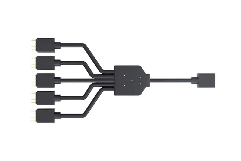 COOLER MASTER ARGB SPLITTER 1 TO 5 CABLE - SWIFT PERIPHERALS1092942