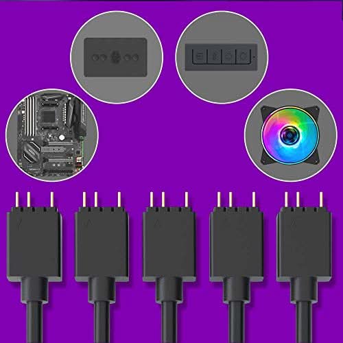 COOLER MASTER ARGB SPLITTER 1 TO 5 CABLE - SWIFT PERIPHERALS1092942