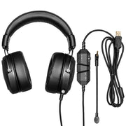Cooler Master CH331 USB RGB Gaming Headset with Omnidirectional Detachable Boom Microphone - SWIFT PERIPHERALSCH-331