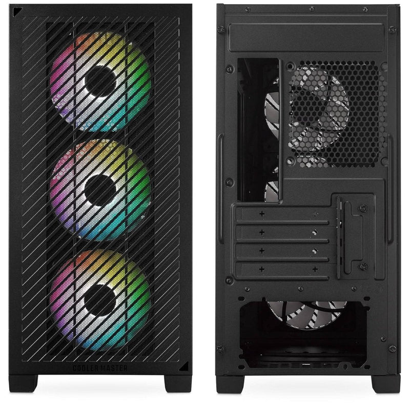 COOLER MASTER ELITE 301 ARGB (M - ATX) MINI TOWER CABINET (BLACK) - SWIFT PERIPHERALS1089366