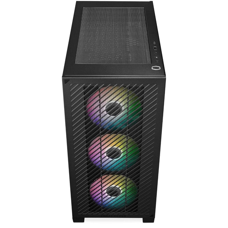 COOLER MASTER ELITE 301 ARGB (M - ATX) MINI TOWER CABINET (BLACK) - SWIFT PERIPHERALS1089366