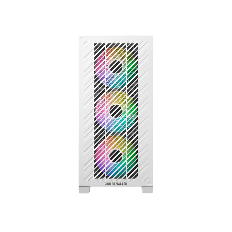 COOLER MASTER ELITE 301 ARGB (M - ATX) MINI TOWER CABINET (WHITE) - SWIFT PERIPHERALS1089365