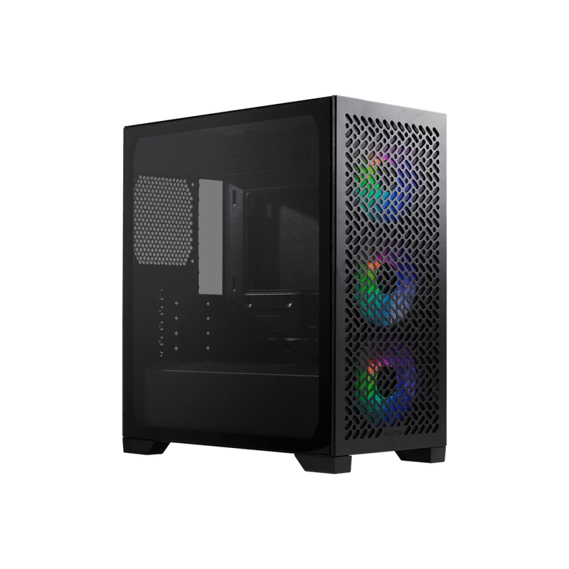 COOLER MASTER ELITE 302 WHITE ARGB M - ATX MINI TOWER CASE - SWIFT PERIPHERALS1094278