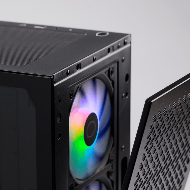 COOLER MASTER ELITE 302 WHITE ARGB M - ATX MINI TOWER CASE - SWIFT PERIPHERALS1094278