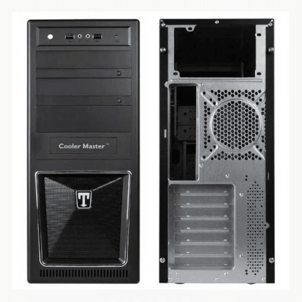 Cooler Master ELITE 310C ATX Mid Tower Cabinet with 120mm Fan and USB 3.0 Ports - Black - SWIFT PERIPHERALSRC-310C-KKN3-U3