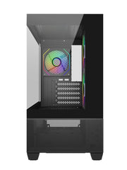 COOLER MASTER ELITE 490 COMPUTER CASE ARGB BLACK - SWIFT PERIPHERALS1094518