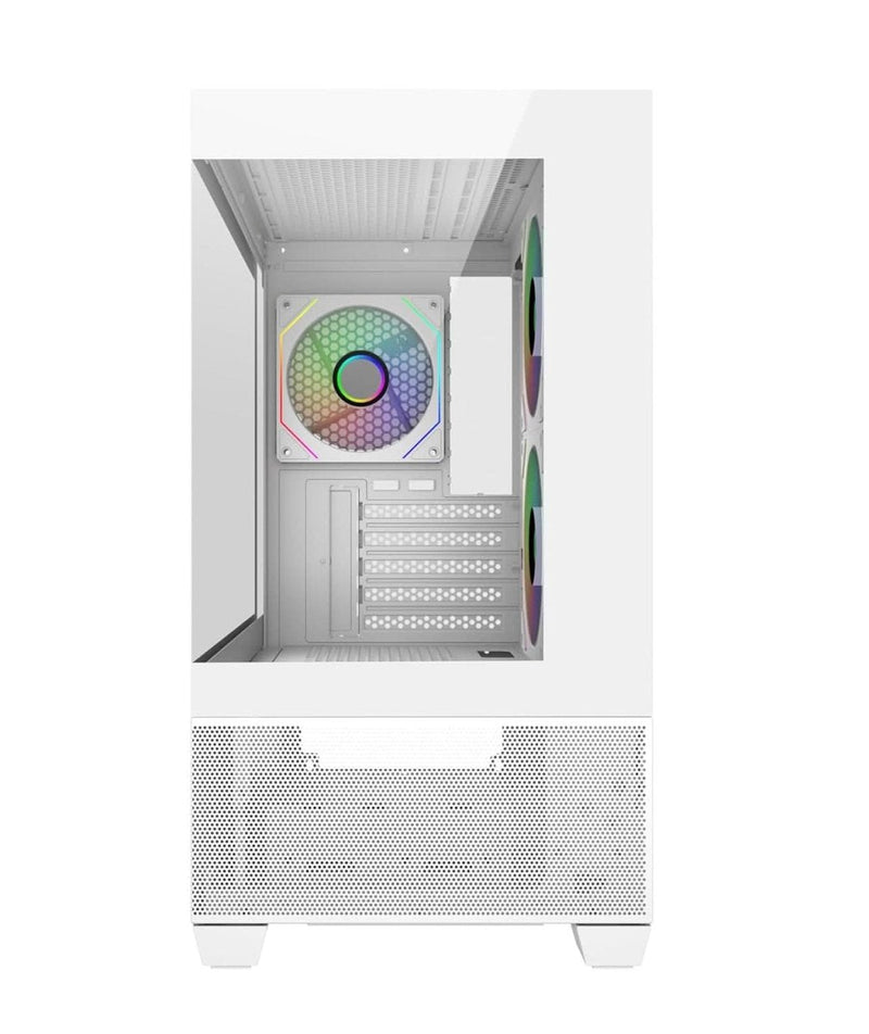 COOLER MASTER ELITE 490 COMPUTER CASE - WHITE - SWIFT PERIPHERALS1094521