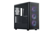 COOLER MASTER ELITE 502 COMPUTER CASE ARGB BLACK - SWIFT PERIPHERALS1094279
