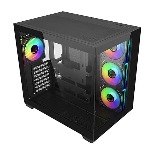 Cooler Master Elite 681 ARGB ATX Mid Tower Case White - SWIFT PERIPHERALS1094607