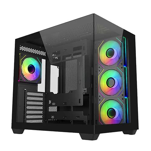 Cooler Master Elite 681 ARGB ATX Mid Tower Case White - SWIFT PERIPHERALS1094607