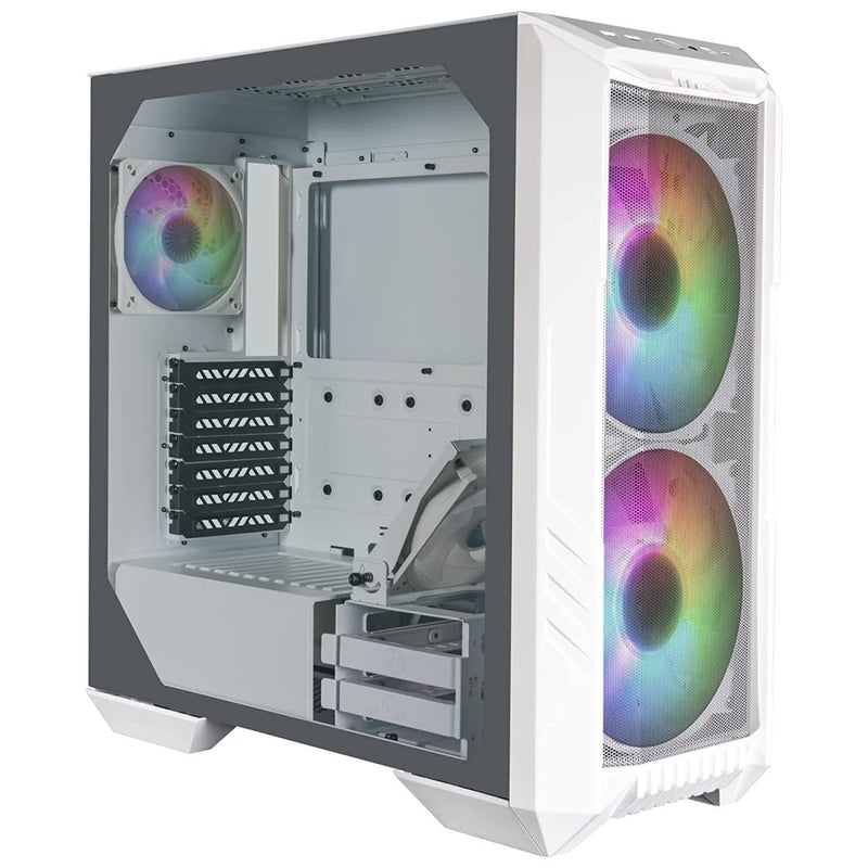 COOLER MASTER HAF 500 MID - TOWER E - ATX CABINET WHITE - SWIFT PERIPHERALS107890