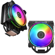 COOLER MASTER HYPER 212 HALO ARGB CPU AIR COOLER (BLACK) - SWIFT PERIPHERALS1088450