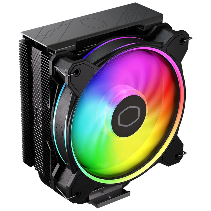 COOLER MASTER HYPER 212 HALO ARGB CPU AIR COOLER (BLACK) - SWIFT PERIPHERALS1088450