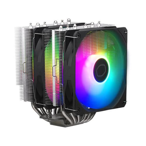 COOLER MASTER HYPER 620S ARGB 120MM DUAL TOWER CPU AIR COOLER - SWIFT PERIPHERALS1092950