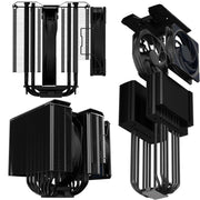 COOLER MASTER MASTERAIR MA824 STEALTH 120MM DUAL TOWER CPU AIR COOLER (MAM - D8PN - 318PK - R1) - SWIFT PERIPHERALSCooler-028