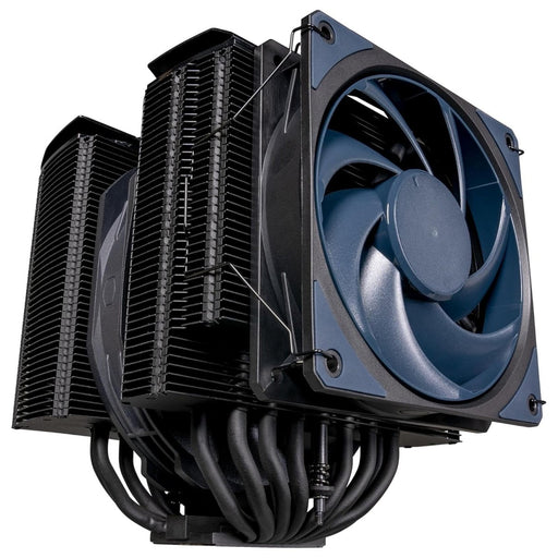 COOLER MASTER MASTERAIR MA824 STEALTH 120MM DUAL TOWER CPU AIR COOLER (MAM - D8PN - 318PK - R1) - SWIFT PERIPHERALSCooler-028