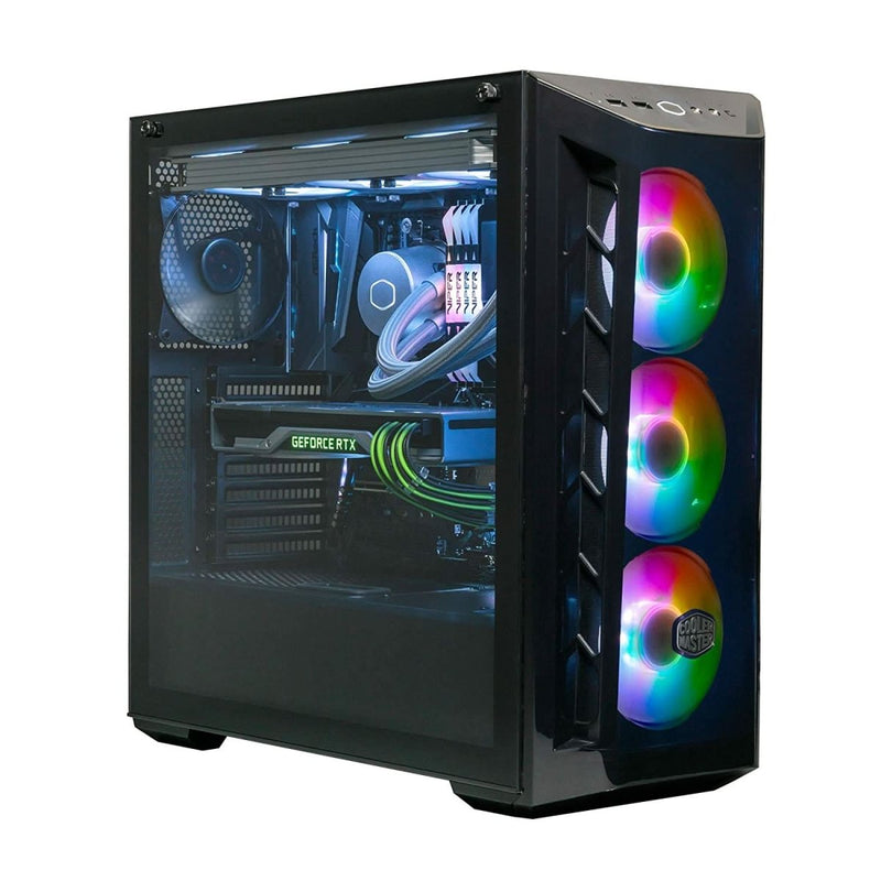 COOLER MASTER MASTERBOX MB520 MESH MID - TOWER ARGB E - ATX CABINET BLACK - SWIFT PERIPHERALS1082355