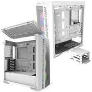 COOLER MASTER MASTERBOX MB520 MESH MID - TOWER ARGB E - ATX CABINET WHITE - SWIFT PERIPHERALS1082077