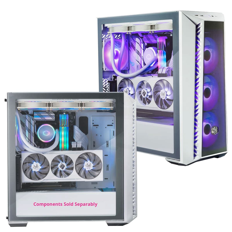 COOLER MASTER MASTERBOX MB520 MESH MID - TOWER ARGB E - ATX CABINET WHITE - SWIFT PERIPHERALS1082077