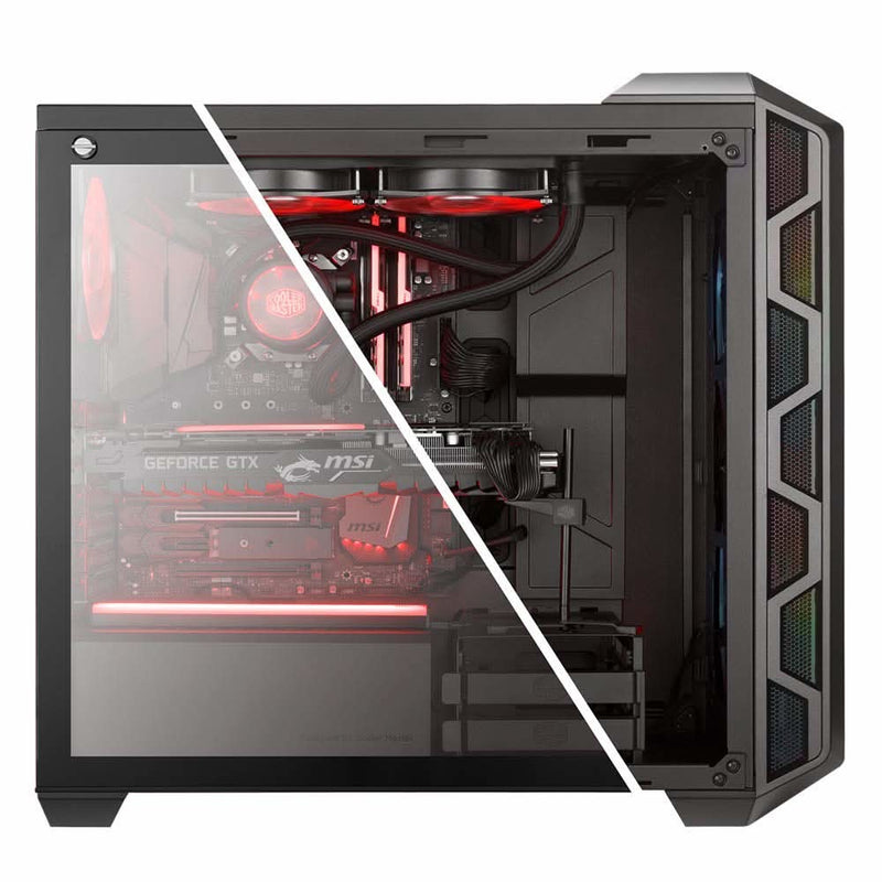 COOLER MASTER MASTERCASE H500 ARGB MID - TOWER ATX CABINET - SWIFT PERIPHERALS100323