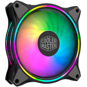Cooler Master MasterFan MF120 Halo 120mm Case Fan 3 in1 Pack with Dual Loop ARGB Lighting and Low Noise Design - SWIFT PERIPHERALSMFL-B2DN-183PA-R1