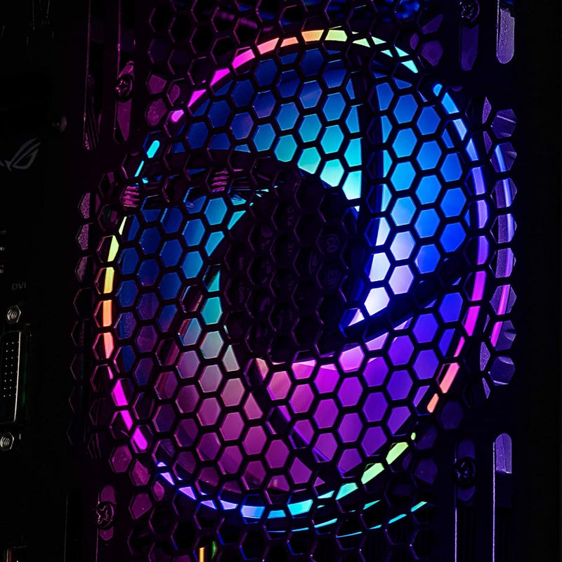 Cooler Master MasterFan MF120 Halo 120mm Case Fan 3 in1 Pack with Dual Loop ARGB Lighting and Low Noise Design - SWIFT PERIPHERALSMFL-B2DN-183PA-R1