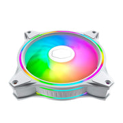 Cooler Master MasterFan MF120 Halo 3in1 White Edition CPU Case Fan with ARGB Controller - SWIFT PERIPHERALSMFL-B2DW-183PA-R1