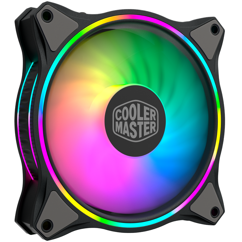 COOLER MASTER MASTERFAN MF120 HALO ARGB CABINET FAN (TRIPLE PACK) - SWIFT PERIPHERALS1086549
