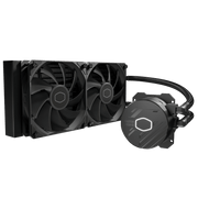 COOLER MASTER MASTERLIQUID 240L CORE CPU COOLER MLW - D24M - A17PK - R1 - SWIFT PERIPHERALS1085669