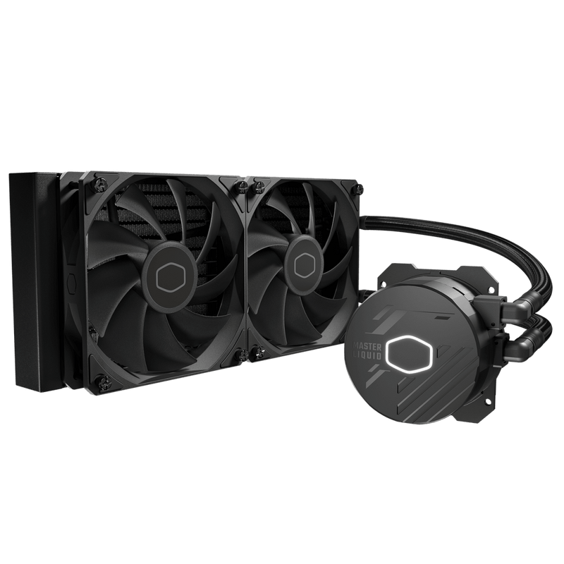 COOLER MASTER MASTERLIQUID 240L CORE CPU COOLER MLW - D24M - A17PK - R1 - SWIFT PERIPHERALS1085669