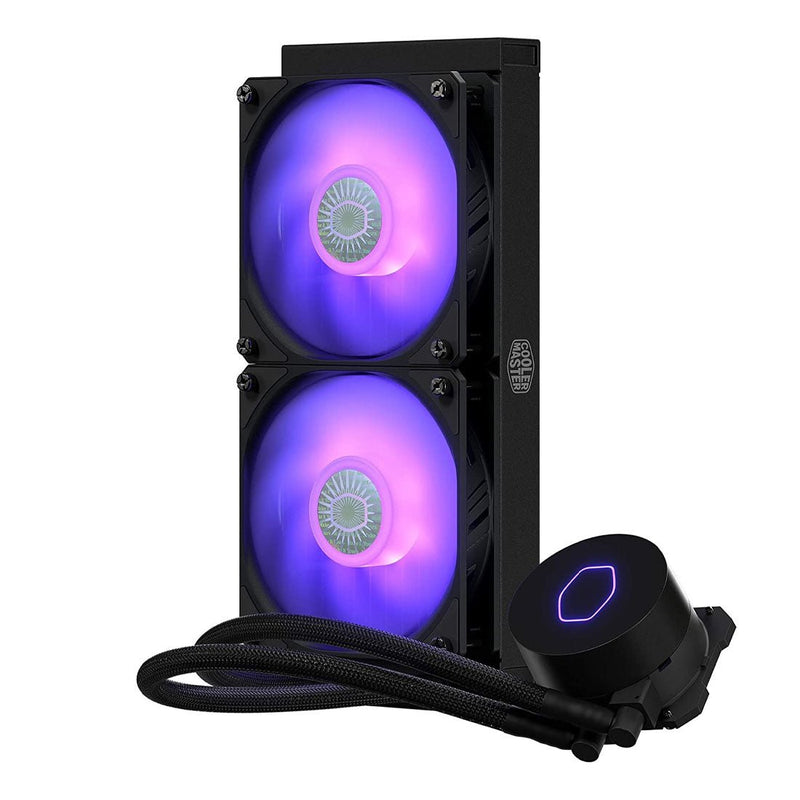 Cooler Master MasterLiquid ML240L 240mm RGB V2 CPU Liquid Cooler with Dual SickleFlow Silent Fan - SWIFT PERIPHERALSMLW-D24M-A18PC-R2
