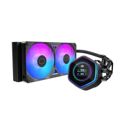COOLER MASTER MASTERLIQUID ML360 ATMOS II LCD ARGB BLACK FAN - SWIFT PERIPHERALS1095095