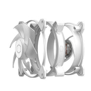 COOLER MASTER MF120 HALO CABINET FAN TRIPLE PACK WHITE - SWIFT PERIPHERALS1086550