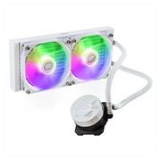 COOLER MASTER ML240 CORE 240MM ARGB AIO LIQUID COOLER WHITE - SWIFT PERIPHERALS1086268