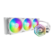 COOLER MASTER ML360 ATMOS 360MM CPU LIQUID COOLER WHITE (MLX - D36M - A25PZ - RW) - SWIFT PERIPHERALS1088436