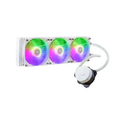COOLER MASTER ML360L CORE 360MM ARGB AIO LIQUID COOLER WHITE - SWIFT PERIPHERALS1085665