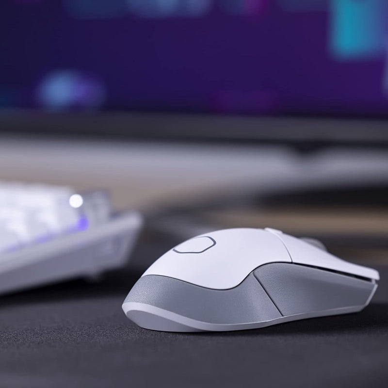 COOLER MASTER MM311 WIRELESS GAMING MOUSE (WHITE) - SWIFT PERIPHERALS1092180