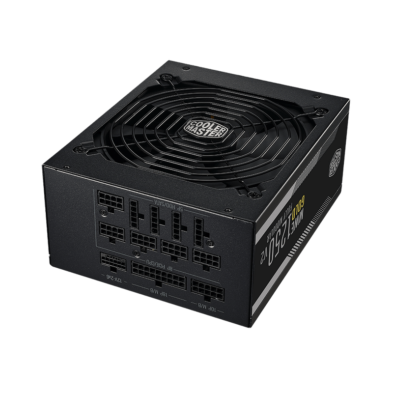 COOLER MASTER MWE 1250 GOLD V2 ATX 3.1 FULLY MODULAR POWER SUPPLY - SWIFT PERIPHERALS1093954