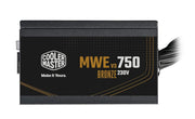 Cooler Master MWE 750 V3 230V 80 Plus Bronze Certified Non - Modular Power Supply – Black - SWIFT PERIPHERALSMPE-7501-ACAAW-3B